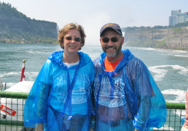 We switched to blue ponchos, but I don't remember why.