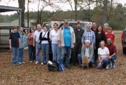 On December 15, we went on a rock hunt in Chilton County to look for Brookwood Stones. The whole rocking gang.