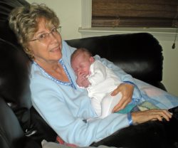Gloria with Granddaughter C.