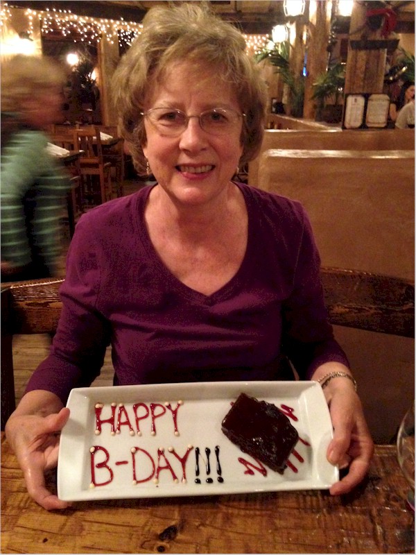 Gloria's birthday at the Black Pearl.