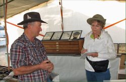 Larry Ridley owns the only Willow Creek Jasper mining claim in the country.  He mines it all by himself and delivers it to markets.  He told me last time I was in Quartzsite that we was going to retire from the mining business.