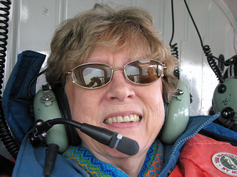 We took a helicopter ride to a glacier.  Fun!