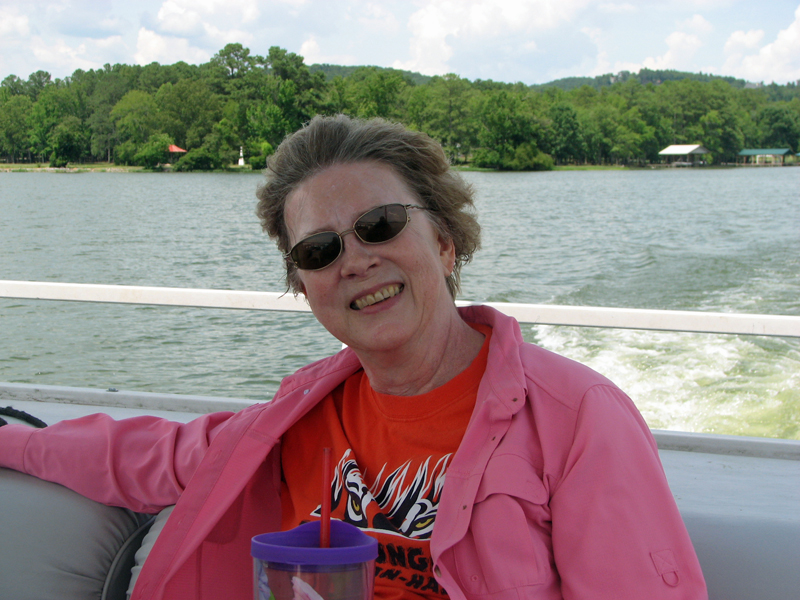 On Lake Weiss.