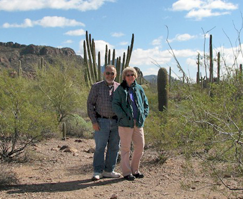 At Organ Pipe National Monument.