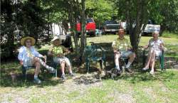 We traveled to Young Harris for the August 21 total solar eclipse.  With us were our friends Don & Ann Monroe and Dee Conybear.