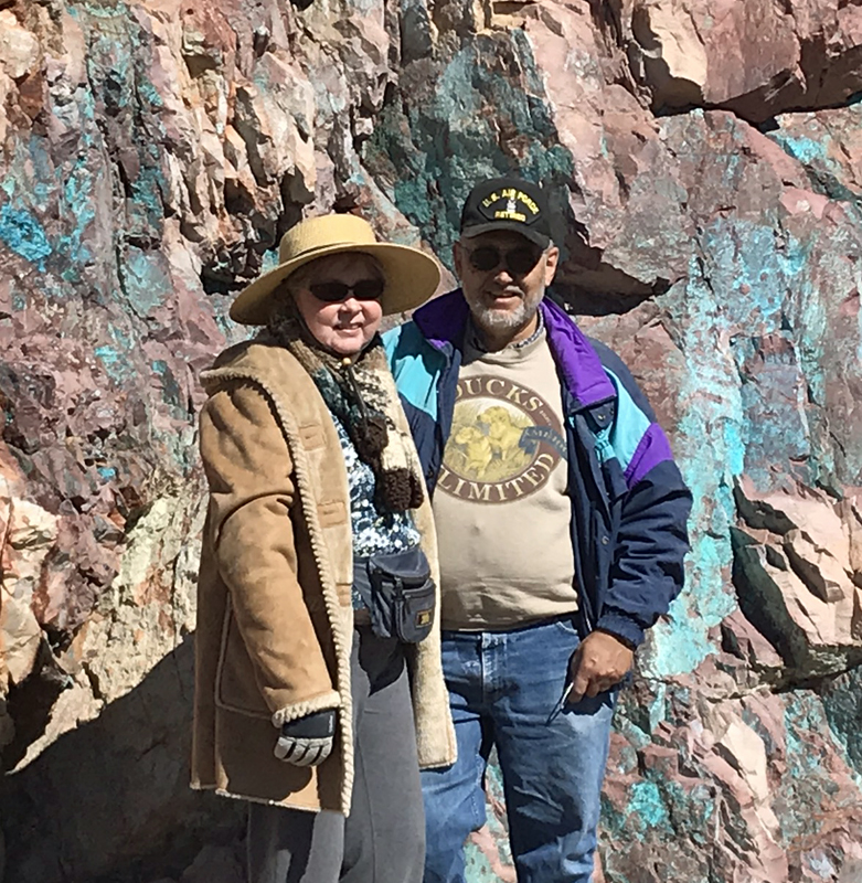 On a desert tour with Lex.